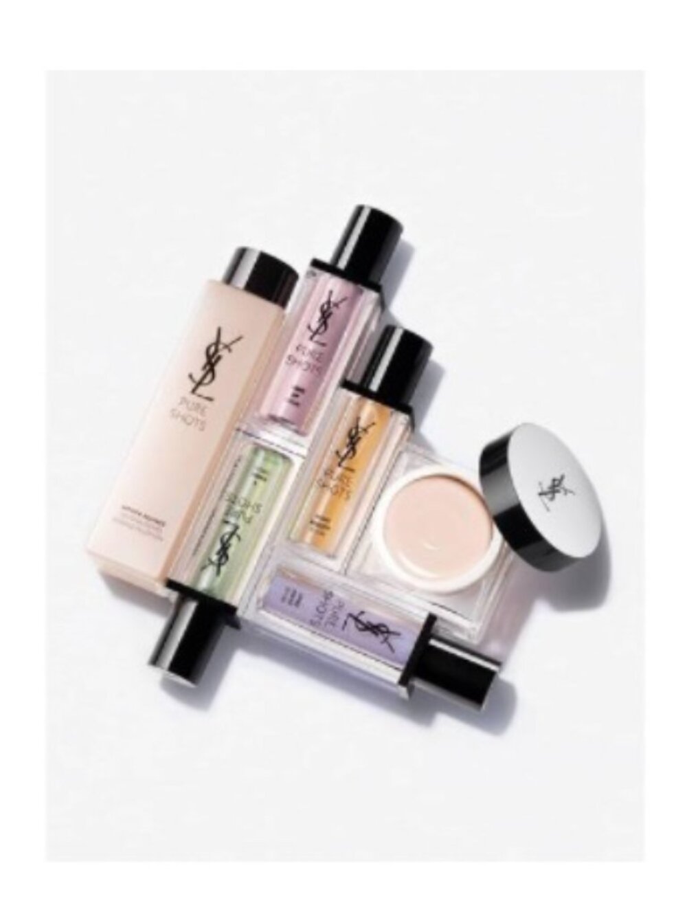 Yves Saint Laurent Skincare Set-Pure Shots Light Up,Reboot Serum,7ml-3pc-BOX-NEW - Picture 9 of 16